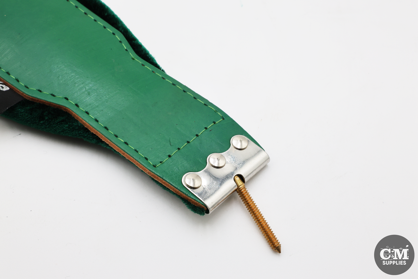 Boppola Italy Green Cloth Accordion Bass Shoulder Strap (Thread Screw Mount)