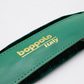 Boppola Italy Green Cloth Accordion Bass Shoulder Strap (Thread Screw Mount)