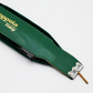 Boppola Italy Green Cloth Accordion Bass Shoulder Strap (Thread Screw Mount)