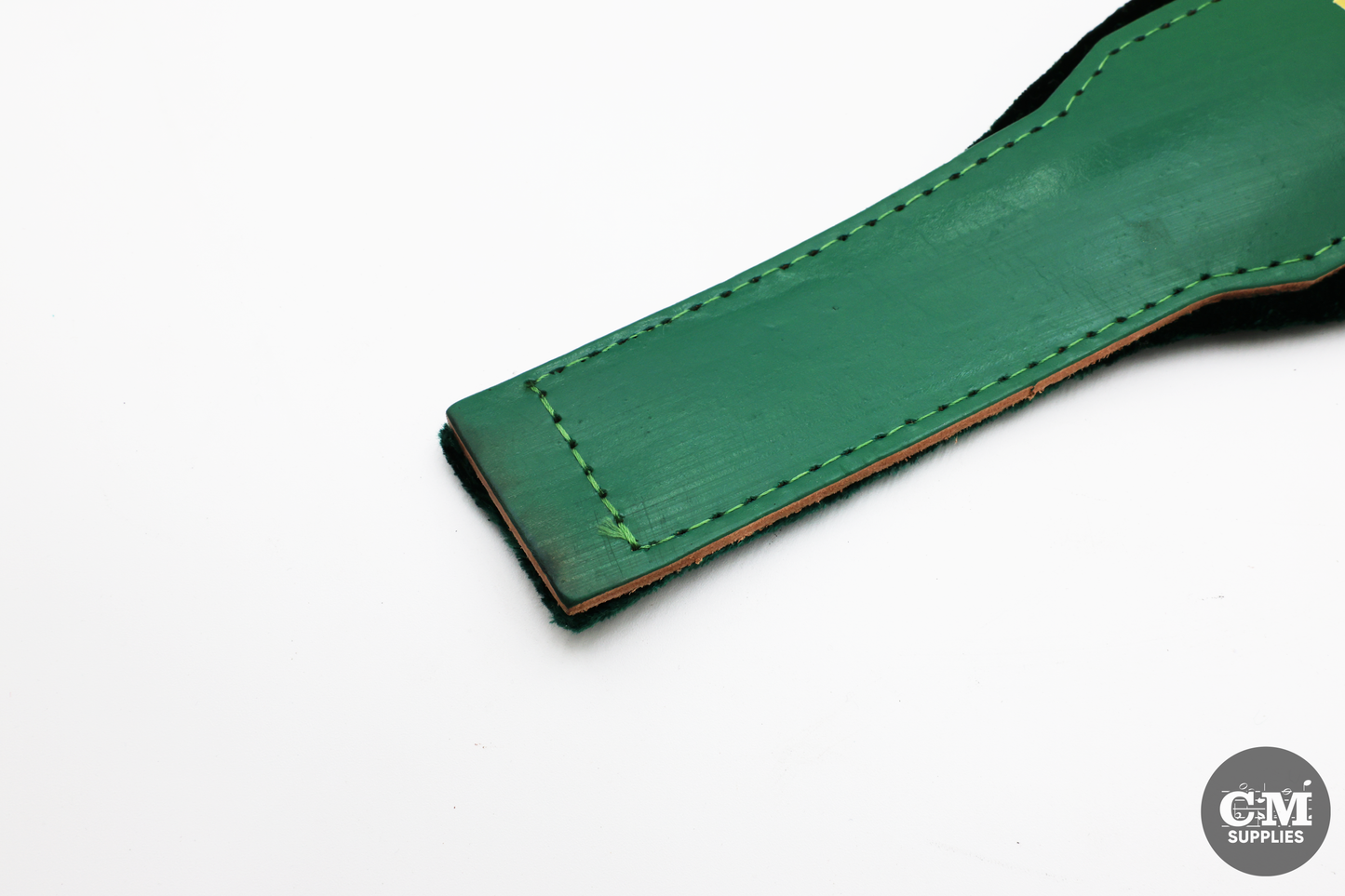 Boppola Italy Green Cloth Accordion Bass Shoulder Strap (Thread Screw Mount)