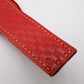 Boppola Italy Red on Red Embosed Accordion Bass Shoulder Strap (Thread Screw Mount)