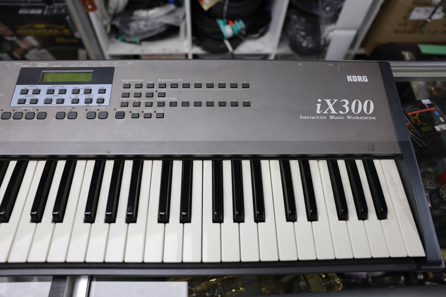 Used Korg IX300 Keyboard Arranger Workstation