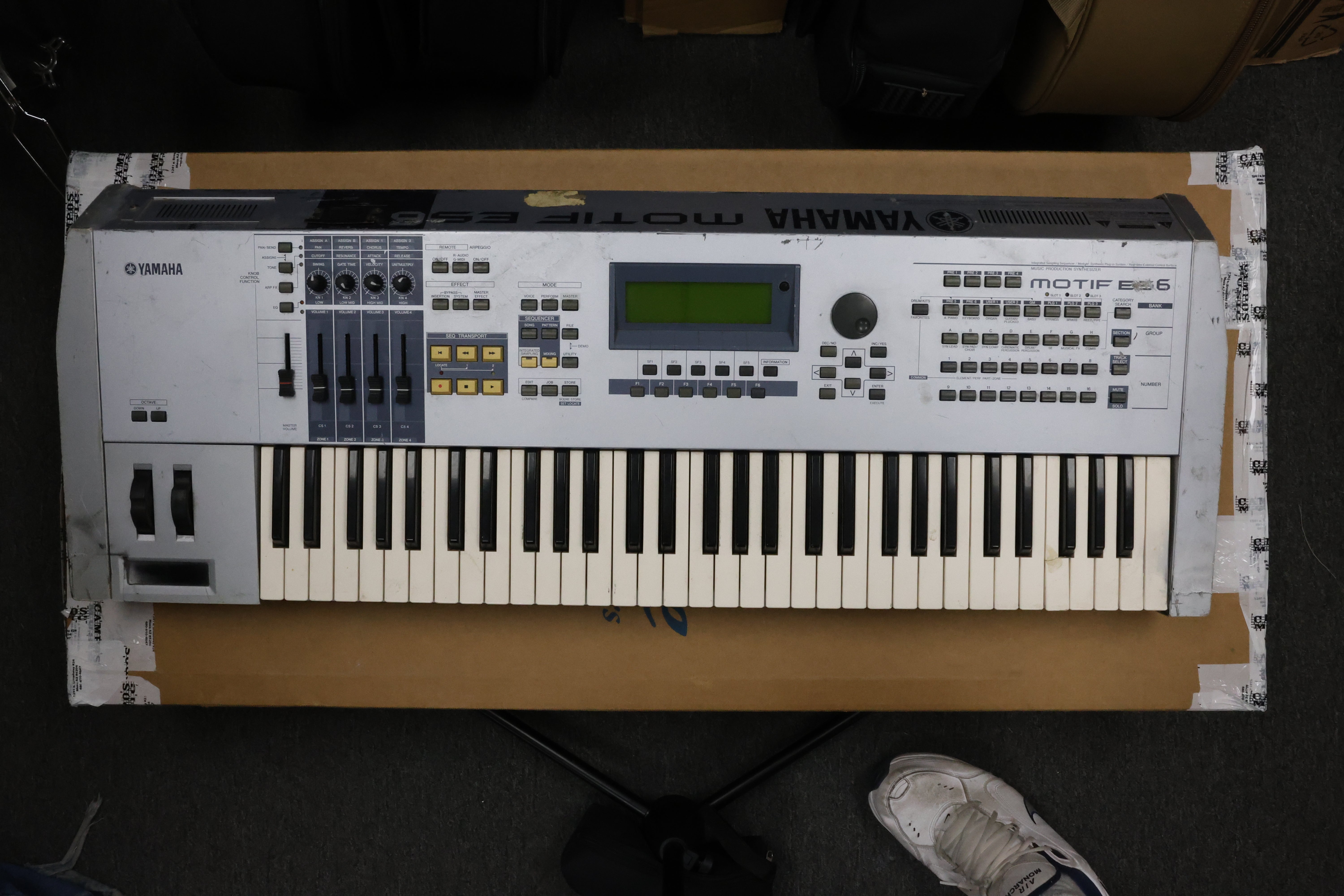 【引取限定】YAMAHA MOTIF ES6 宅配買取】ヤマハのシンセサイザー『MOTIF ES6』を群馬県前橋市の