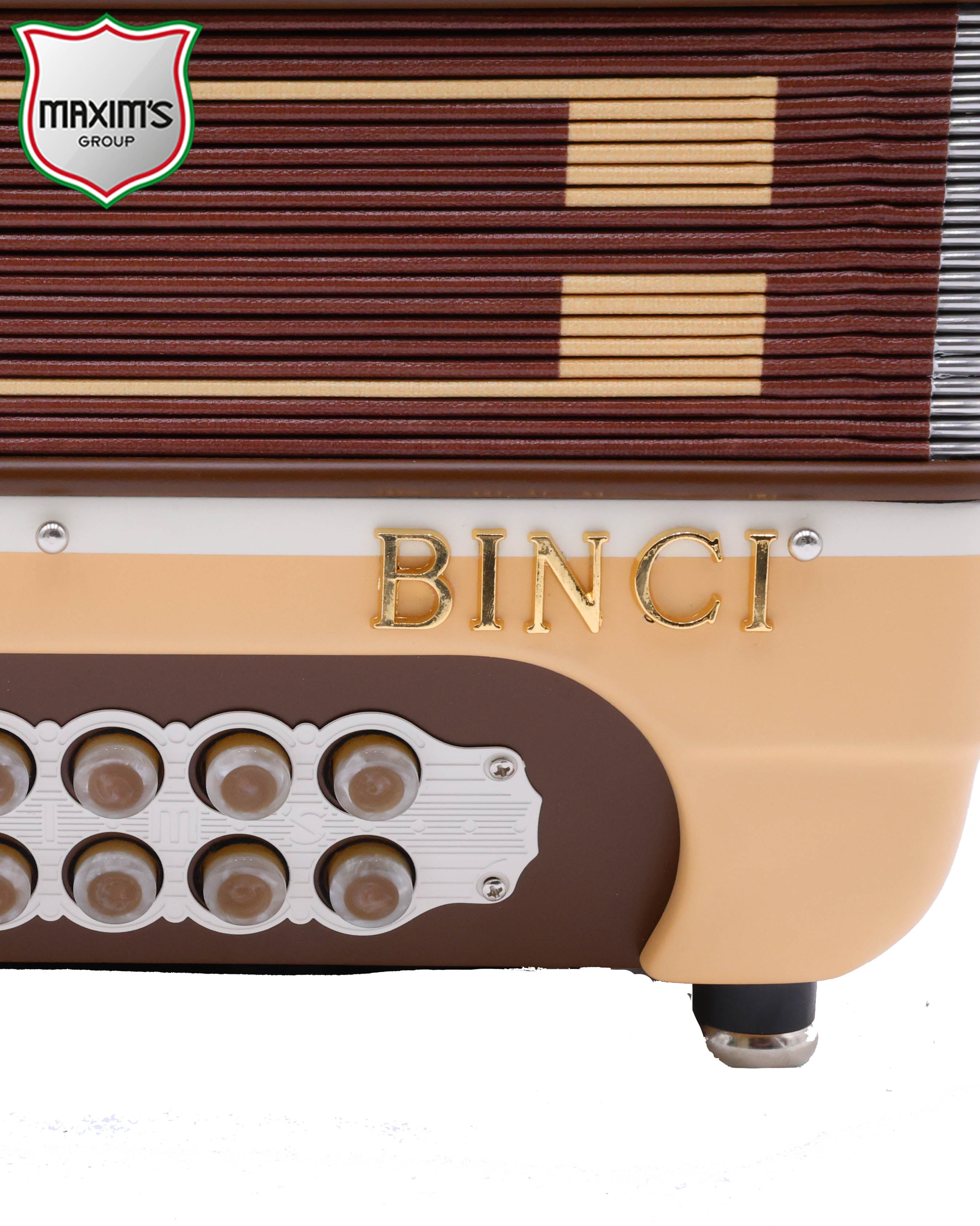 MAXIM'S CRUCIANELLI 5 Switch EAD (MI) Accordion - Desert Sand (BINCI R