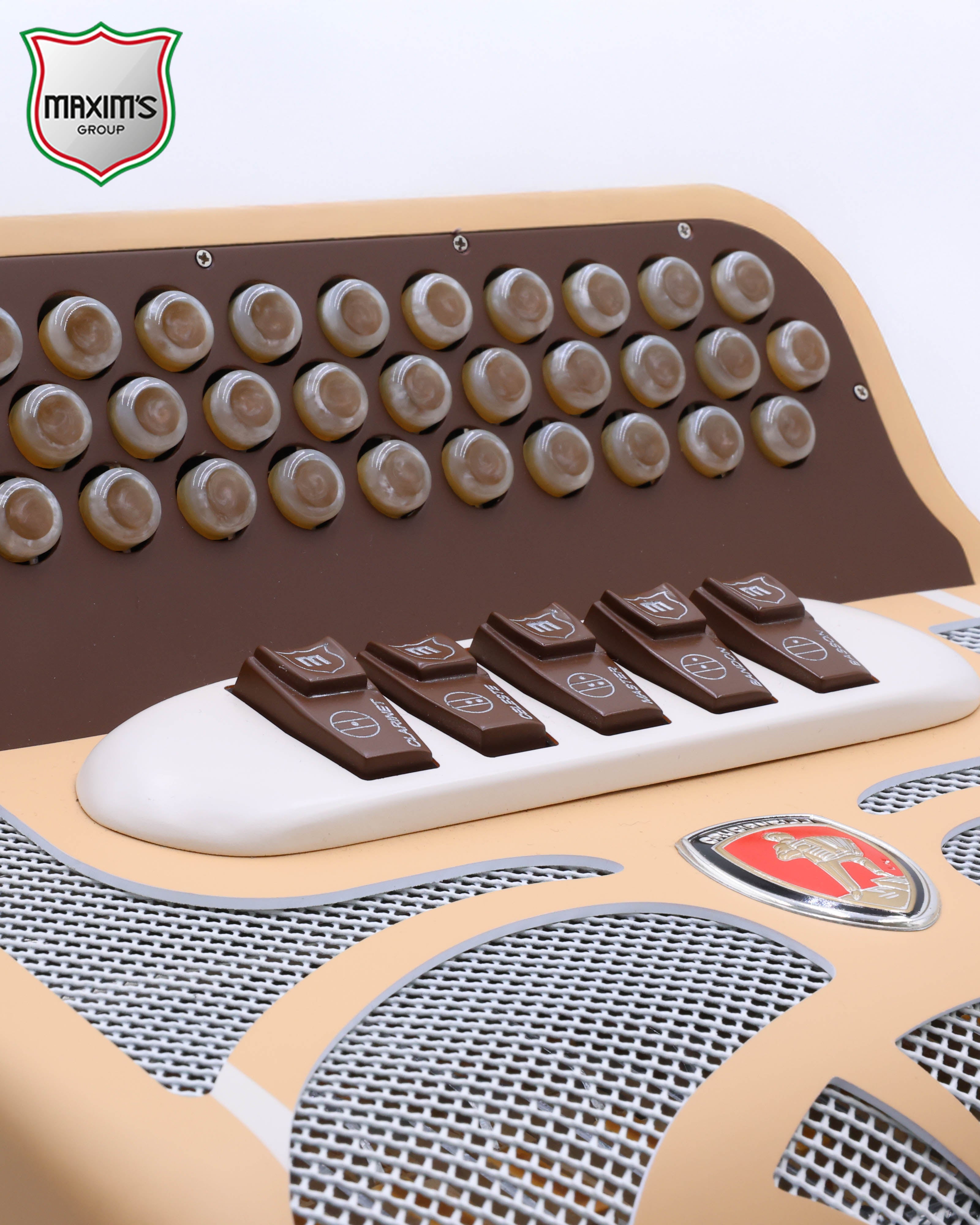 MAXIM'S CRUCIANELLI 5 Switch EAD (MI) Accordion - Desert Sand (BINCI R