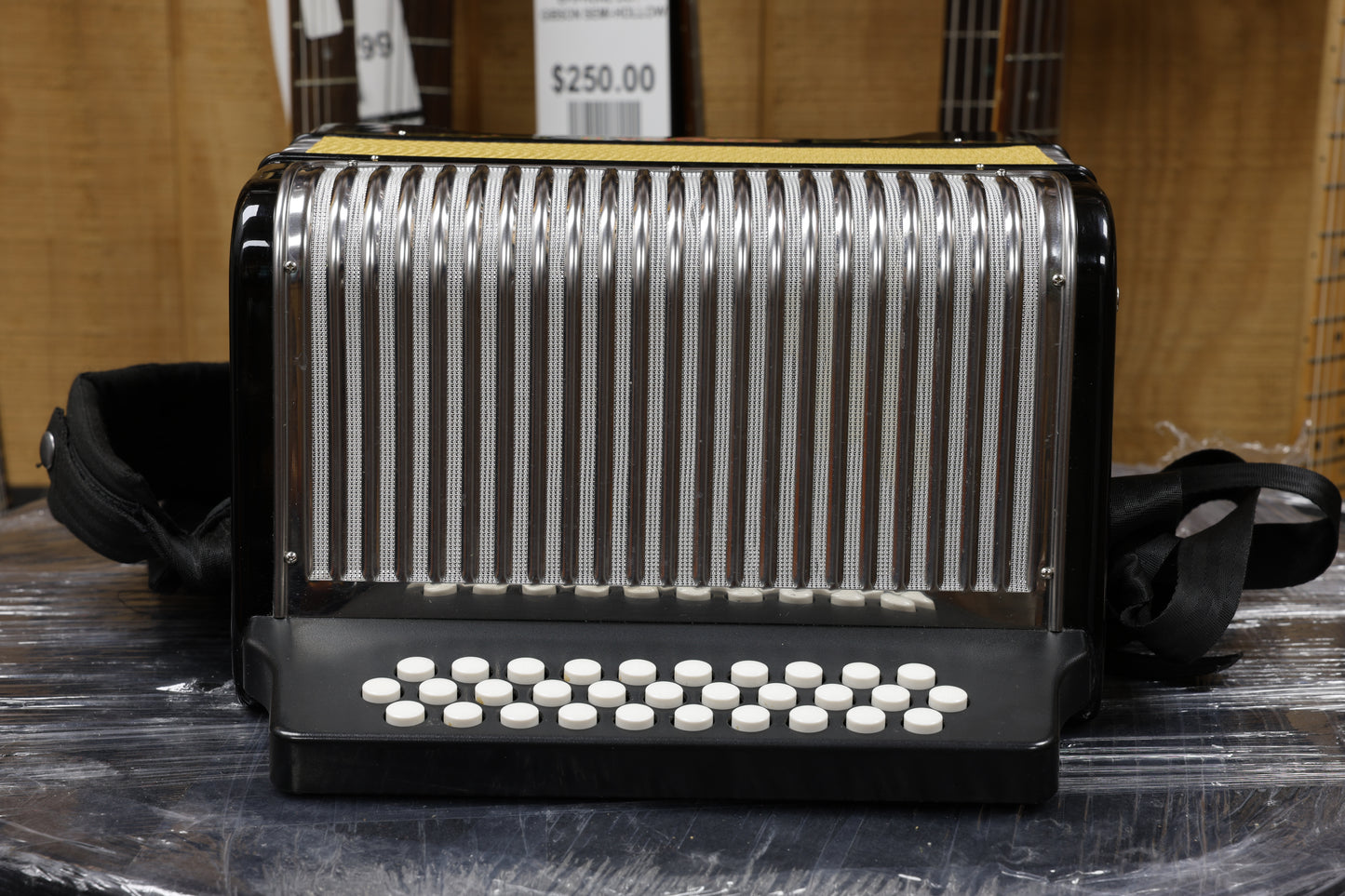 Corona II Accordion GCF - Black