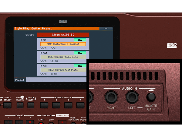 Korg PA700 Keyboard Professional Arranger CamposMusic