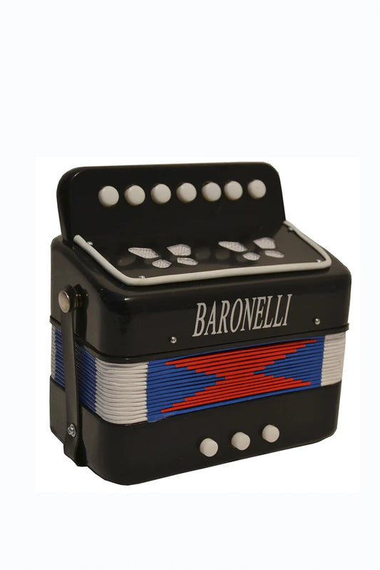 Baronelli AC0702-BK Wooden Kids Mini Accordion Black