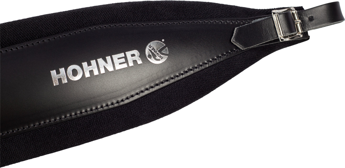 Accordion Hohner Strap Made from Italy (Black)