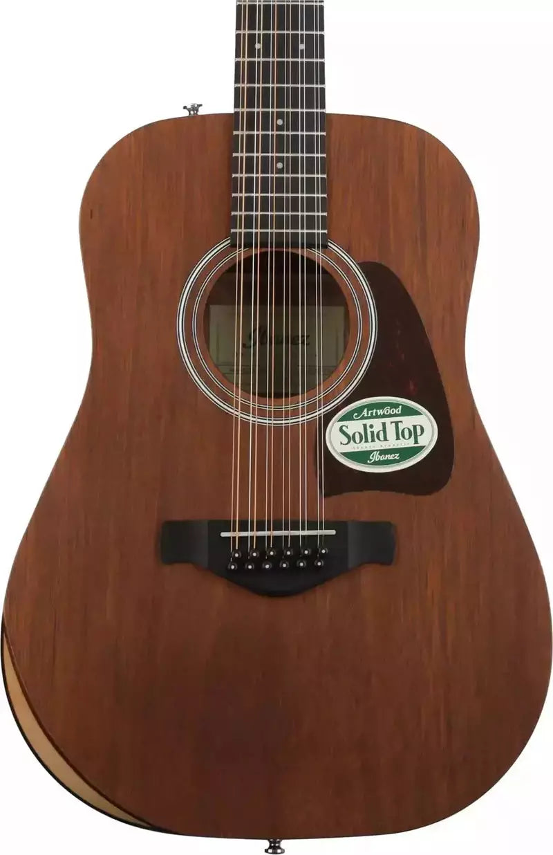 Ibanez Artwood AW5412JR Acoustic Guitar - Open Pore Natural