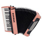 Hohner Bravo MyColor III 72 Chromatic Piano Key Accordion Sunrise - Turquoise