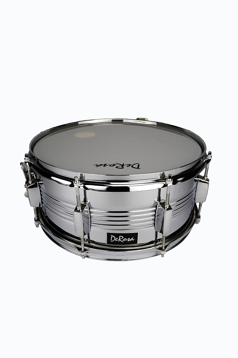 De Rosa DRMS14-SL 14" Snare Drum Kit Silver