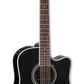 Takamine EF381SC 12-String Dreadnought Acoustic-Electric Guitar - Black