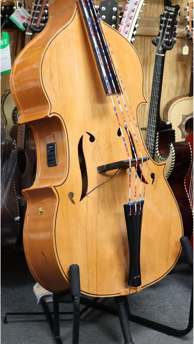 Handcrafted Tololoche Wooden Glossy (Double Bass)