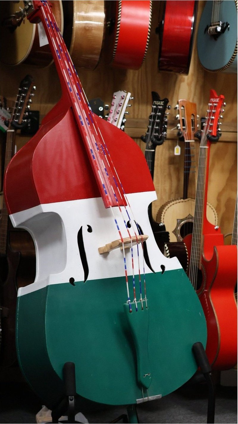 Handcrafted Tololoche Tri-Color (Double Bass)