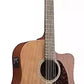 Ibanez Performance Series PF12MHCEOPN Mahogany Dreadnought Acoustic-Electric Guitar Satin Natural