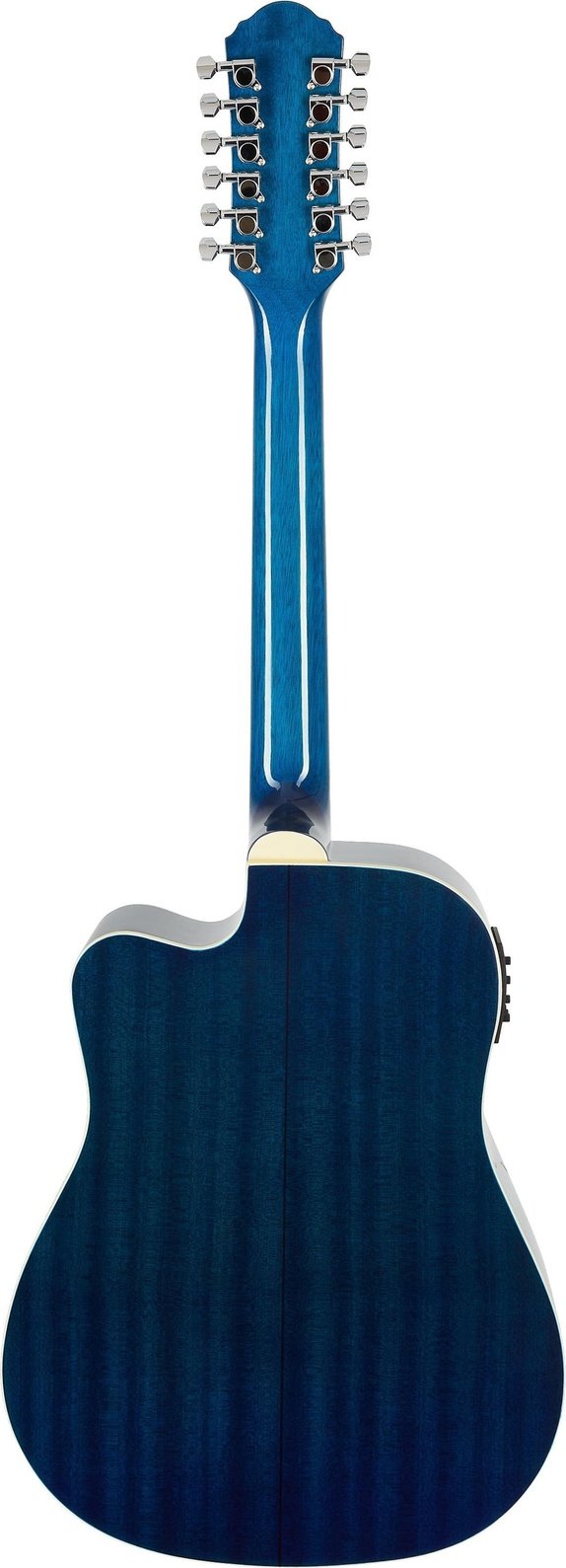 Oscar Schmidt 12-String Acoustic Electric Guitar BLUE