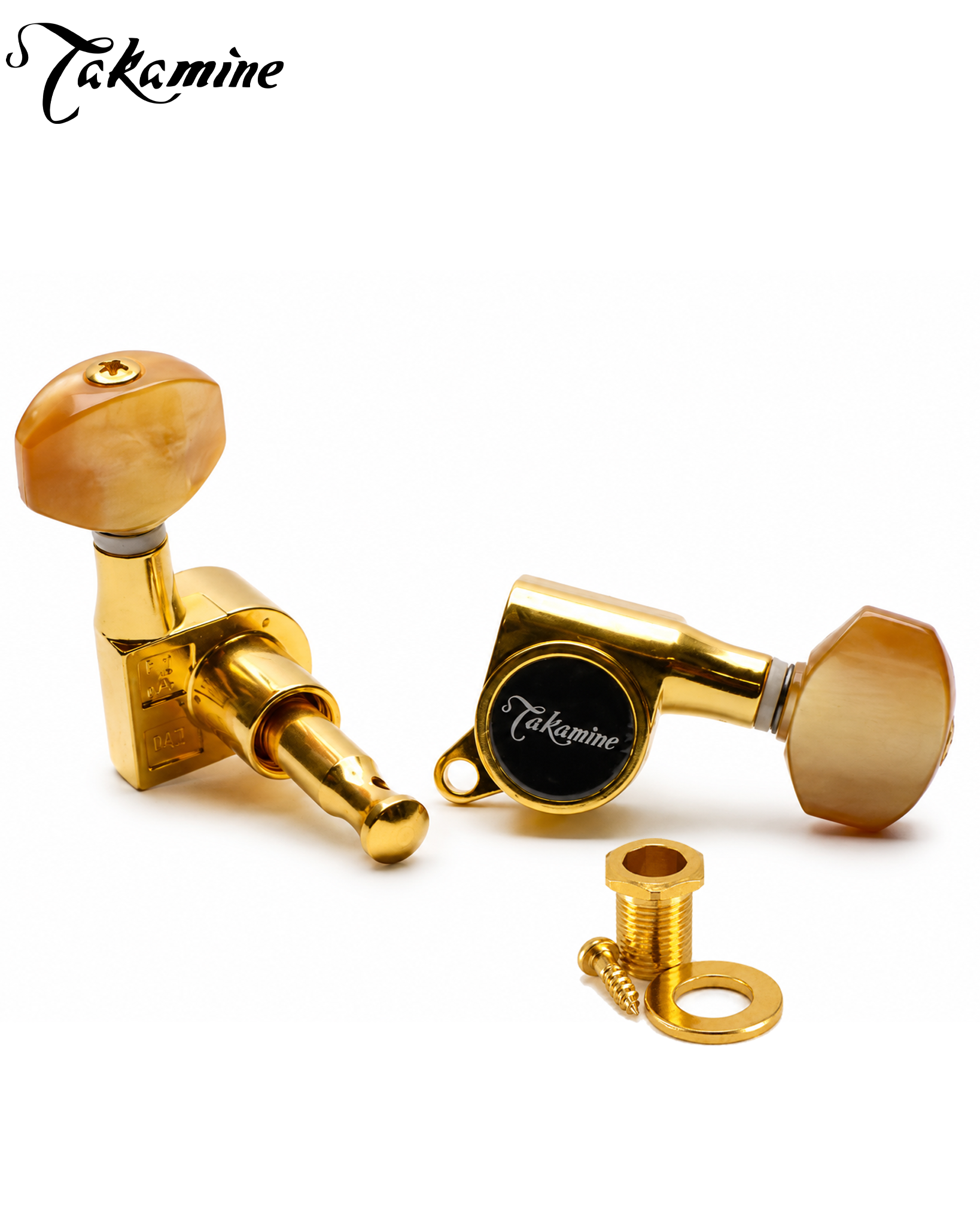 Takamine Genuine Pro Series Tuners 12 String Set TPK0542 - Gold