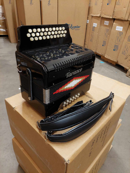 3112 TARAZCO Button Accordion for Norteño music