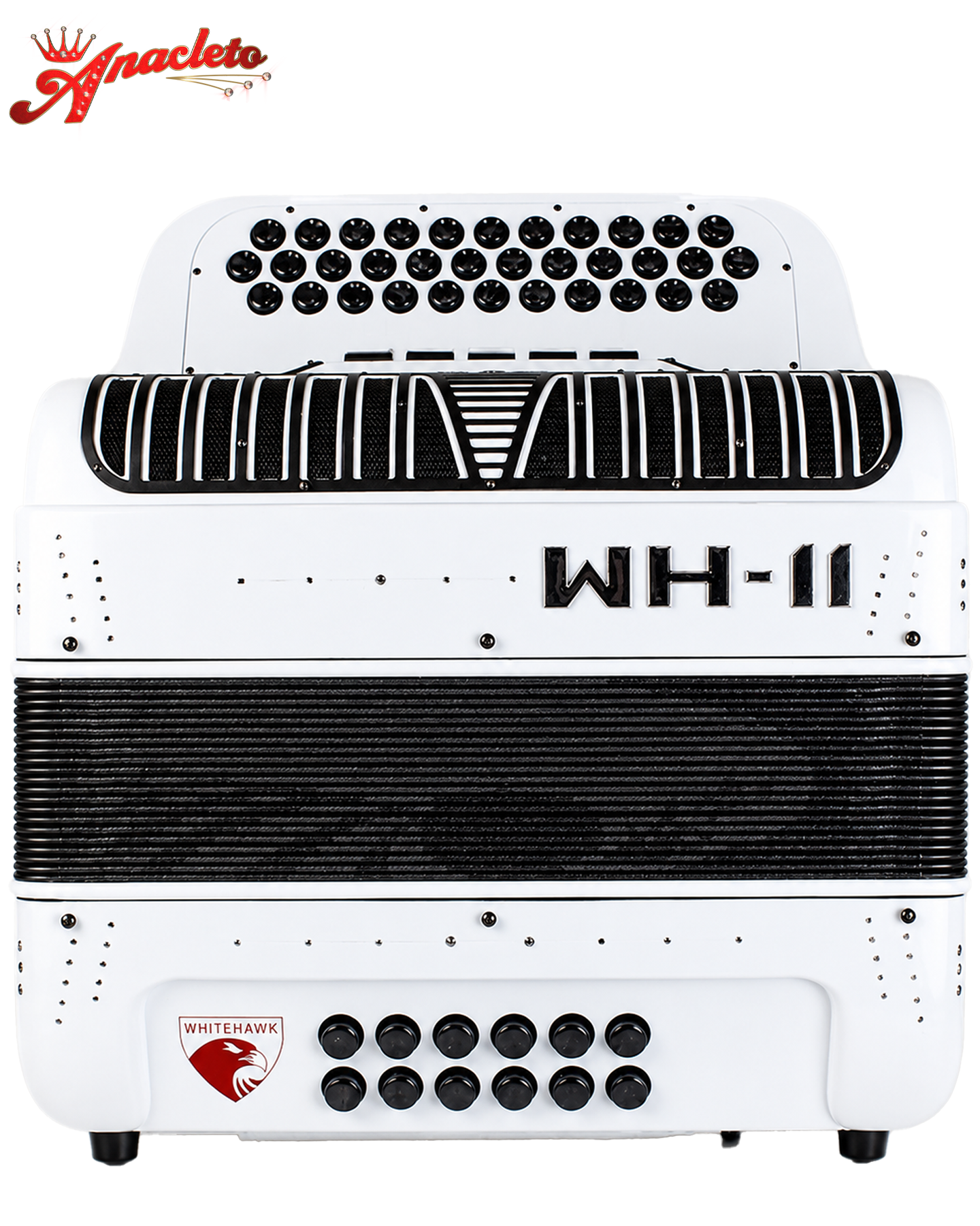Hohner Anacleto WhiteHawk 5 Switch EAD (MI) Accordion - WH2 Hohner Anacleto WhiteHawk 5 Switch EAD (MI) Accordion - WH2