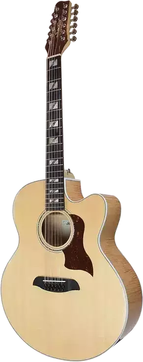 Sawtooth ST-MPL-AEJC-12 Jumbo Acoustic Electric 12-String Guitar, Solid Spruce Top