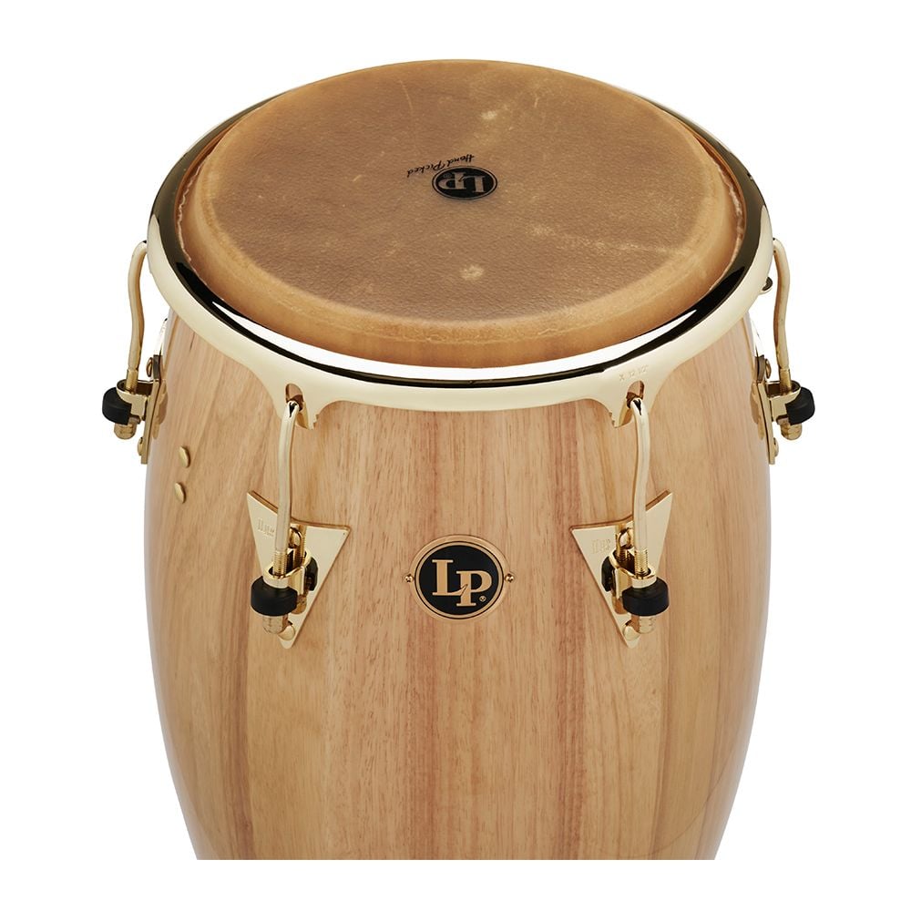 LP Classic Wood 11 3/4" Conga, Natural Wood/Gold - LP559X-AW