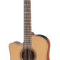 Takamine P3DC-12 LH Left-Handed 12-String Dreadnought Acoustic-Electric Guitar - Natural Satin