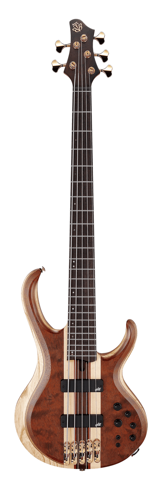 Ibanez Premium BTB1835 Bass Guitar - Natural Shadow Low Gloss
