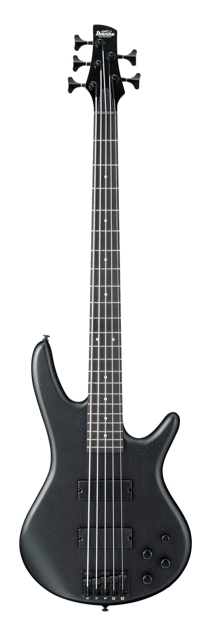 Ibanez GSR205BWK GIO Series 5-String Electric Bass Guitar (Weathered Black)