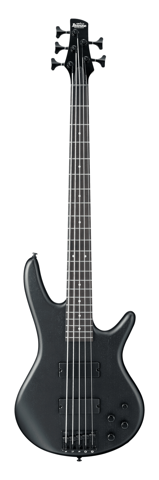 Ibanez GSR205BWK GIO Series 5-String Electric Bass Guitar (Weathered Black)