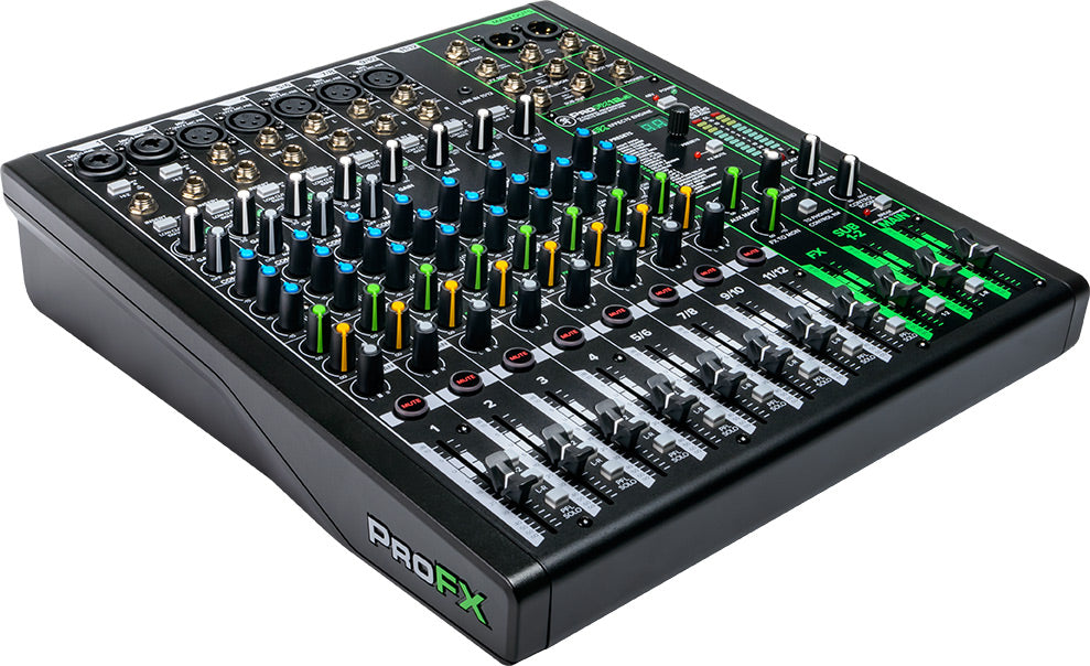 Mackie ProFX12v3 – 12-Channel Professional Effects Mixer with USB