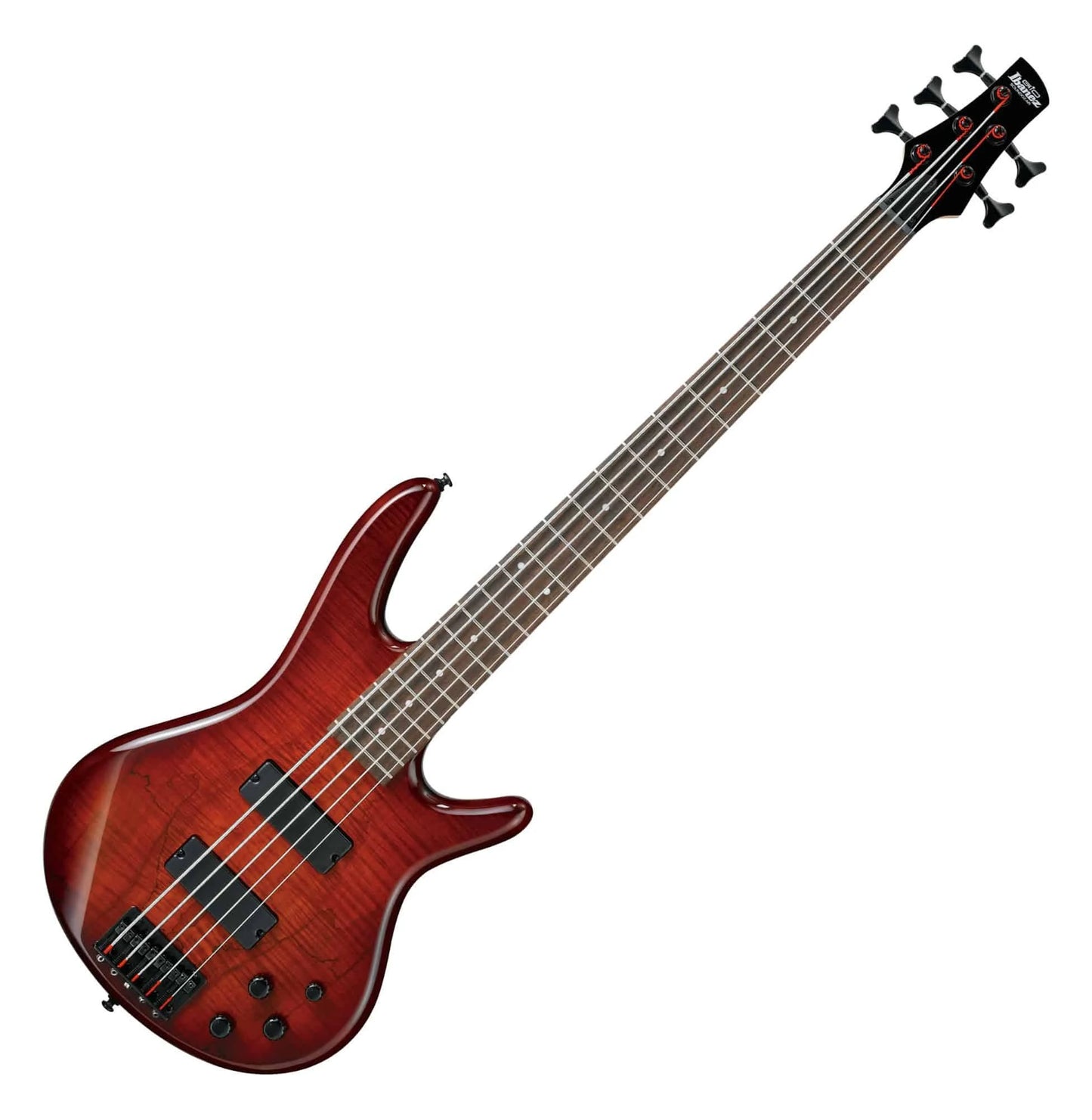 Ibanez GSR205SMCNB GIO Series 5-String Electric Bass Guitar (Charcoal Brown Burst)