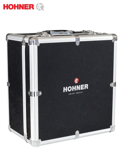 Hohner Corona III BESAS Diatonic Button Accordion Red