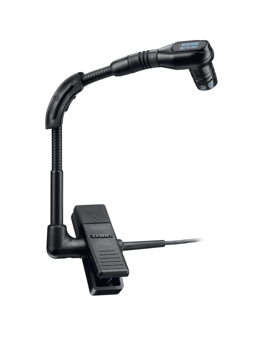 Shure Beta 98H/C Cardioid Condenser Clip-on Instrument Microphone