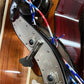 Handcrafted Tololoche Black Glossy & Red Outline (Double Bass) Pickup Installed