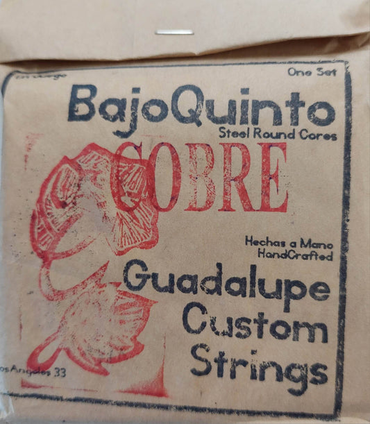 Guadalupe Bajo Quinto COBRE Steel Set