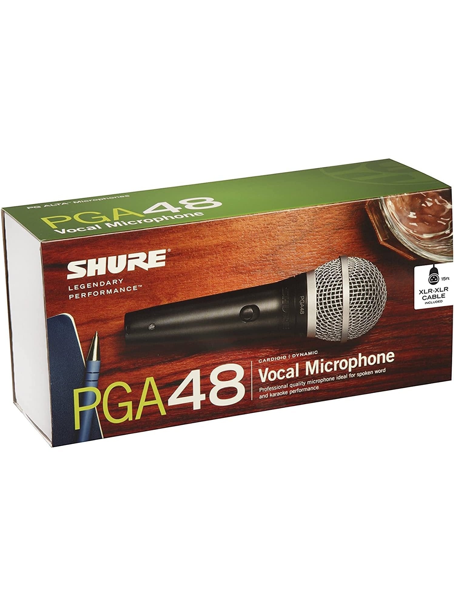 Shure PGA48-XLR Cardioid Dynamic Vocal Microphone