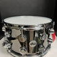 DW Collector's Series Metal Snare 8" x 14" Black Nickel Over Brass