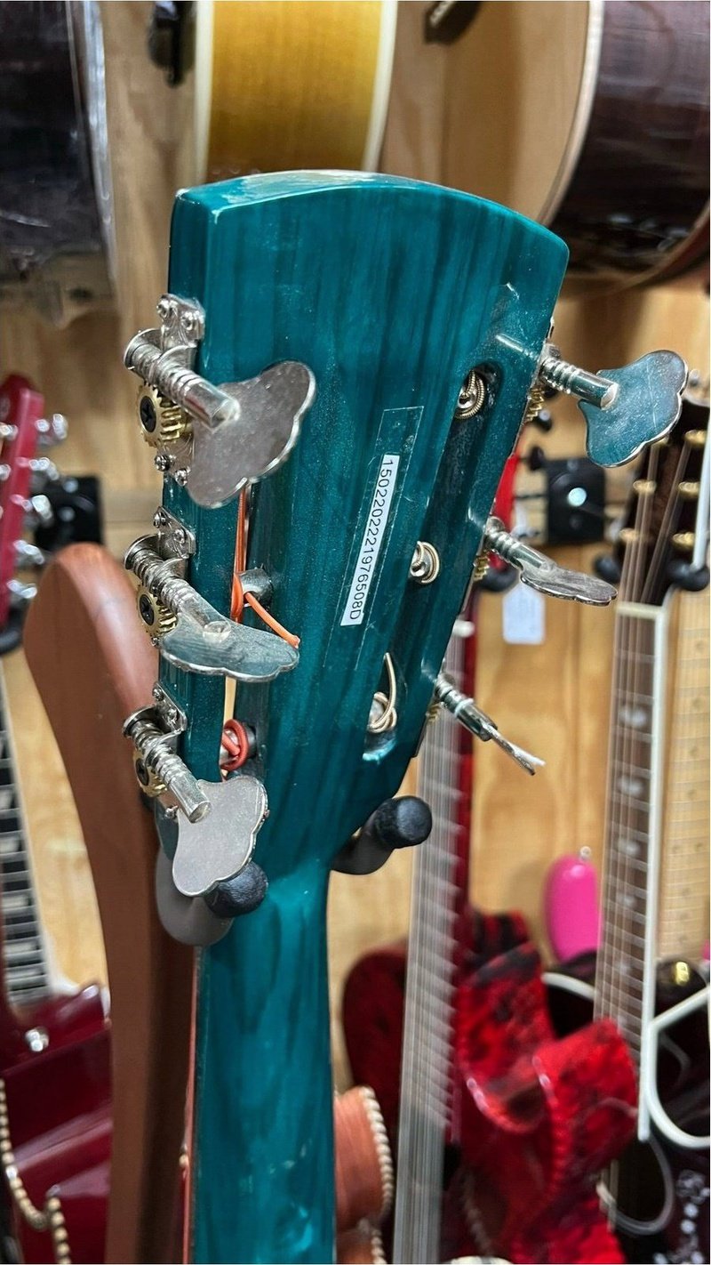 Hand Crafted Guitaron from Paracho (Green)