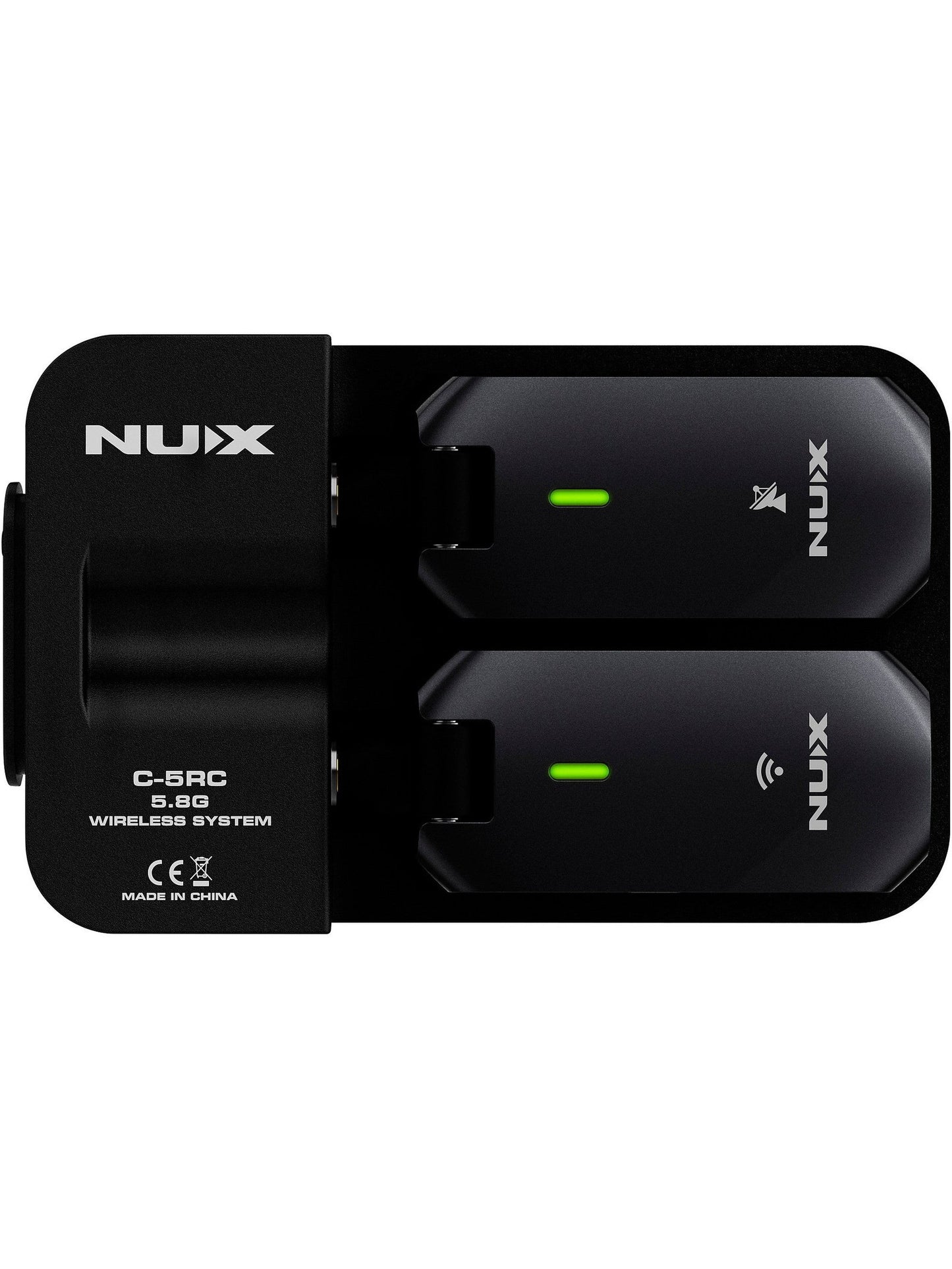 NUX C-5RC 5.8GHz Wireless Guitar System With Charging Case Black