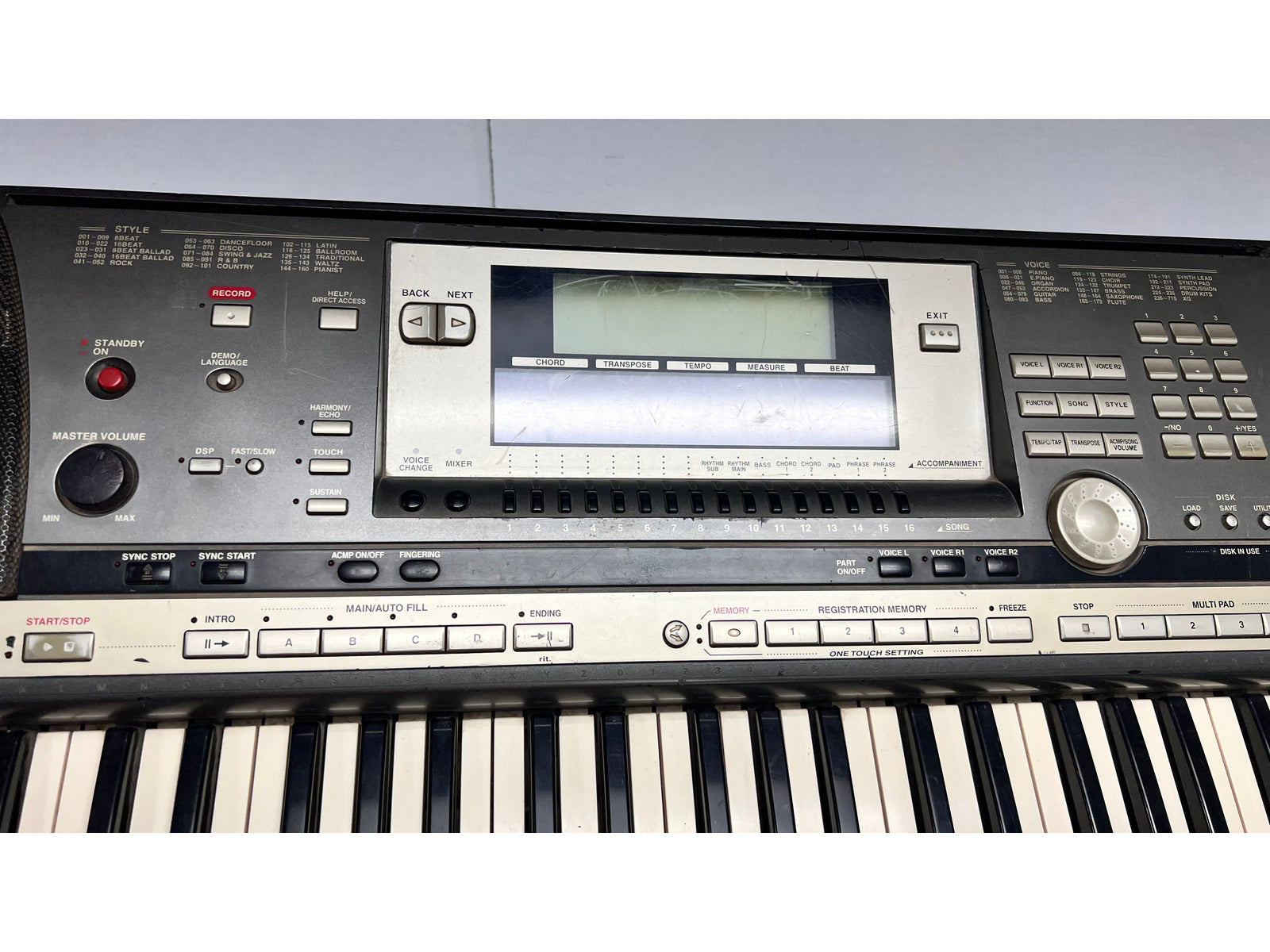 Yamaha PSR-640 Keyboard – CamposMusic